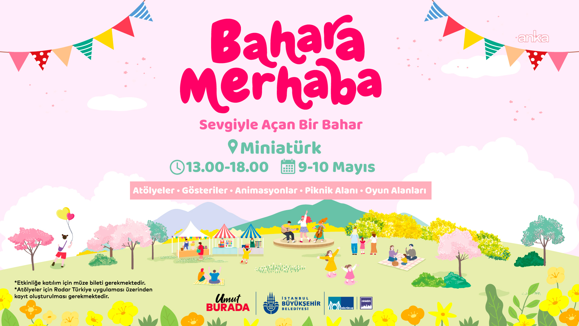 Miniatürk’te ‘bahara merhaba’ festivali başlıyor