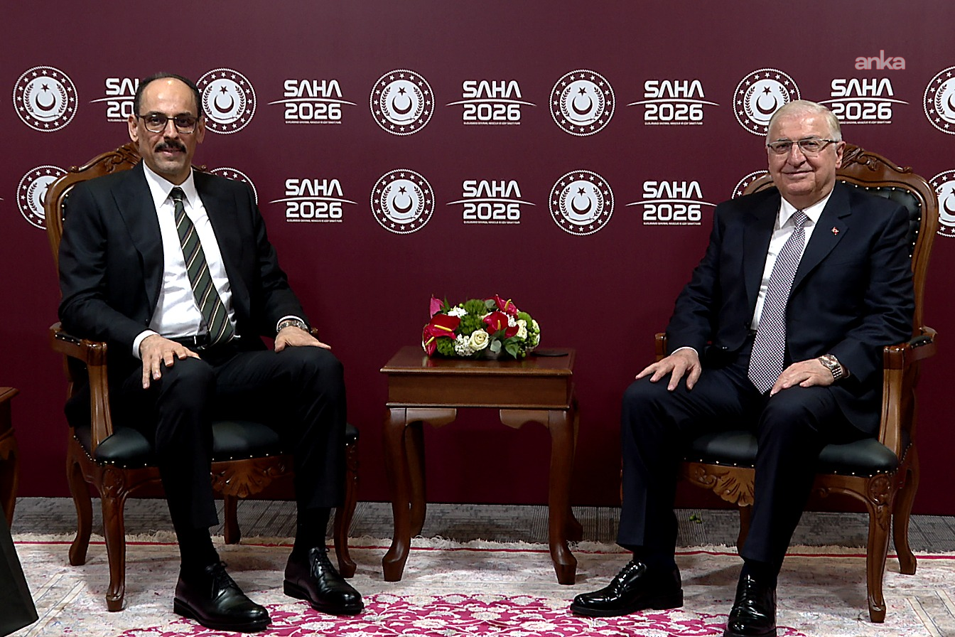 Bakan Güler, MİT Başkanı Kalın ile bir araya geldi