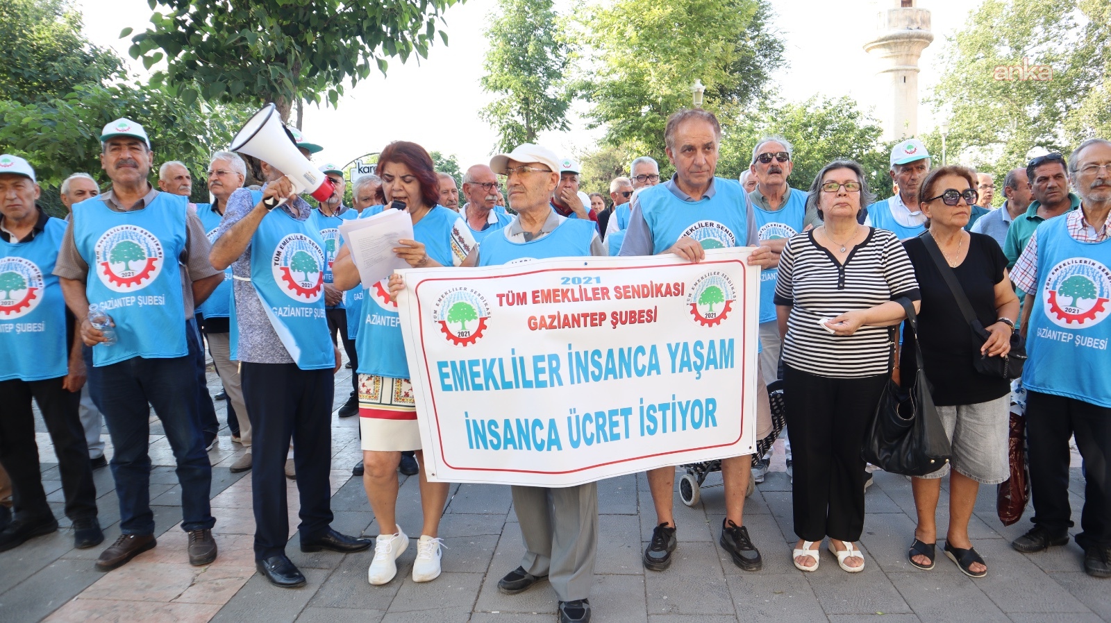 Gaziantep'te emeklilerden TÜİK tepkisi: Enflasyon farkı zam değil