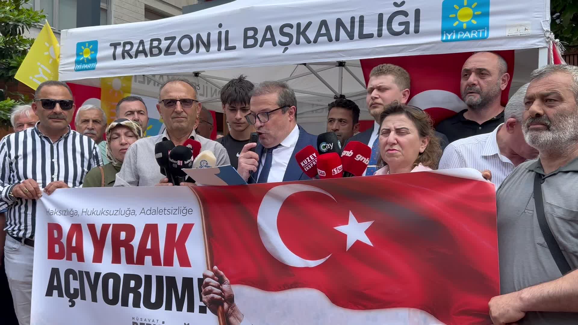 İYİ Parti Trabzon İl Başkanlığı'ndan 27 Haziran’da Tandoğan’da yapılacak mitinge davet