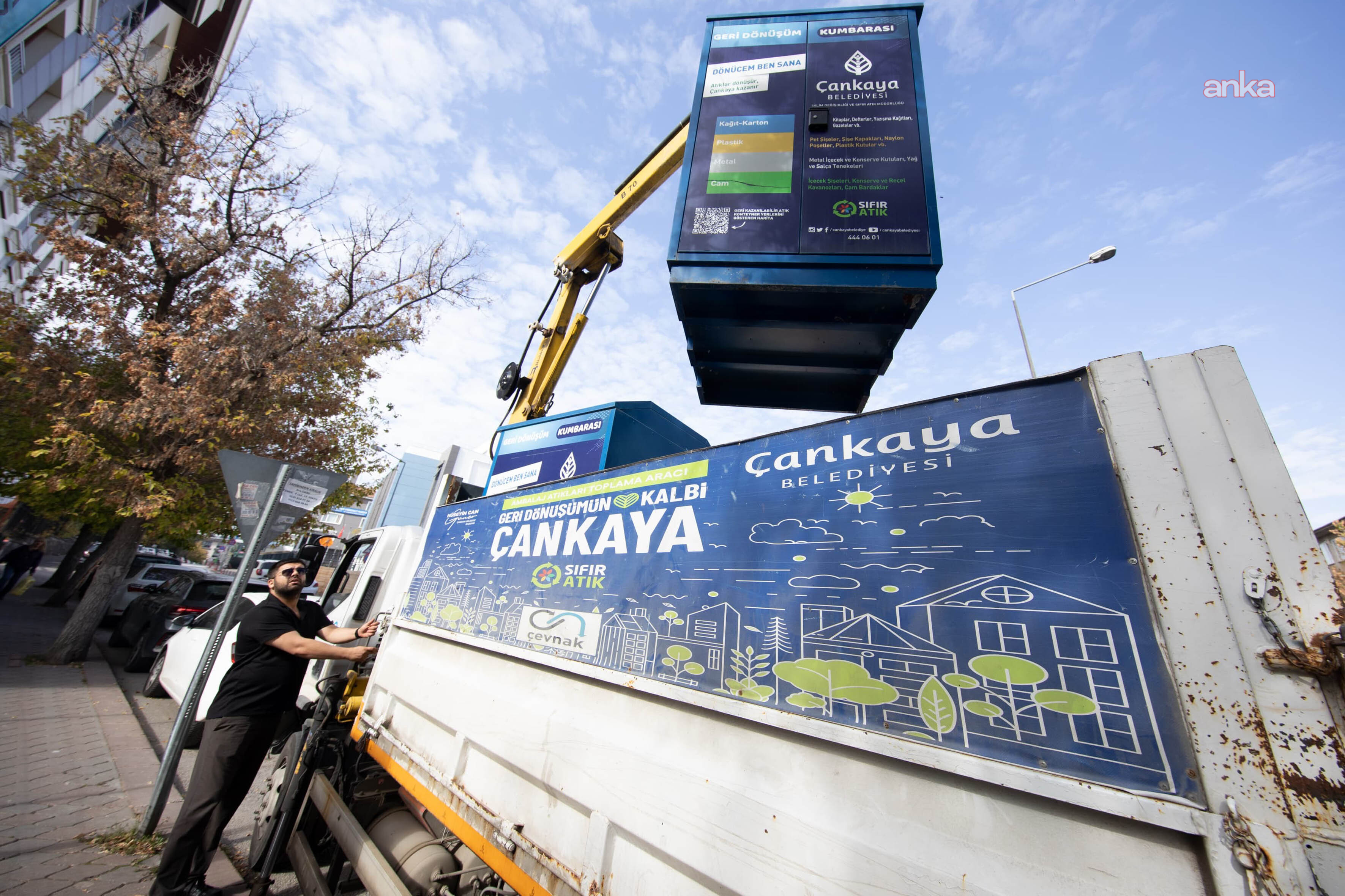 Çankaya’da geri dönüşüm noktalarının sayısı bin 658’e ulaştı