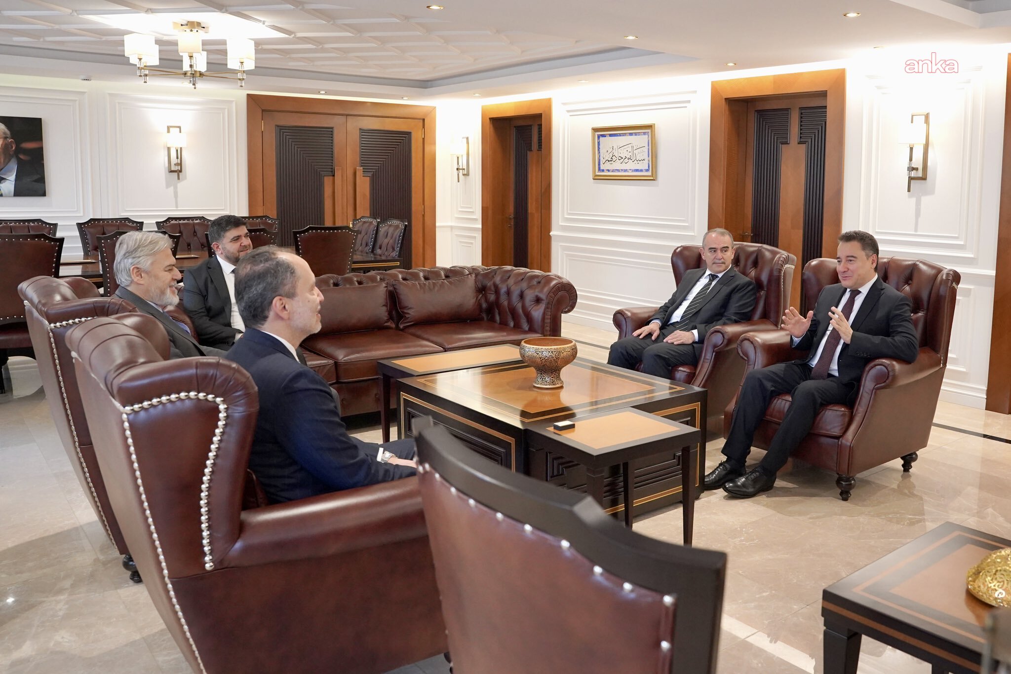 Ali Babacan'dan Fatih Erbakan’a ziyaret