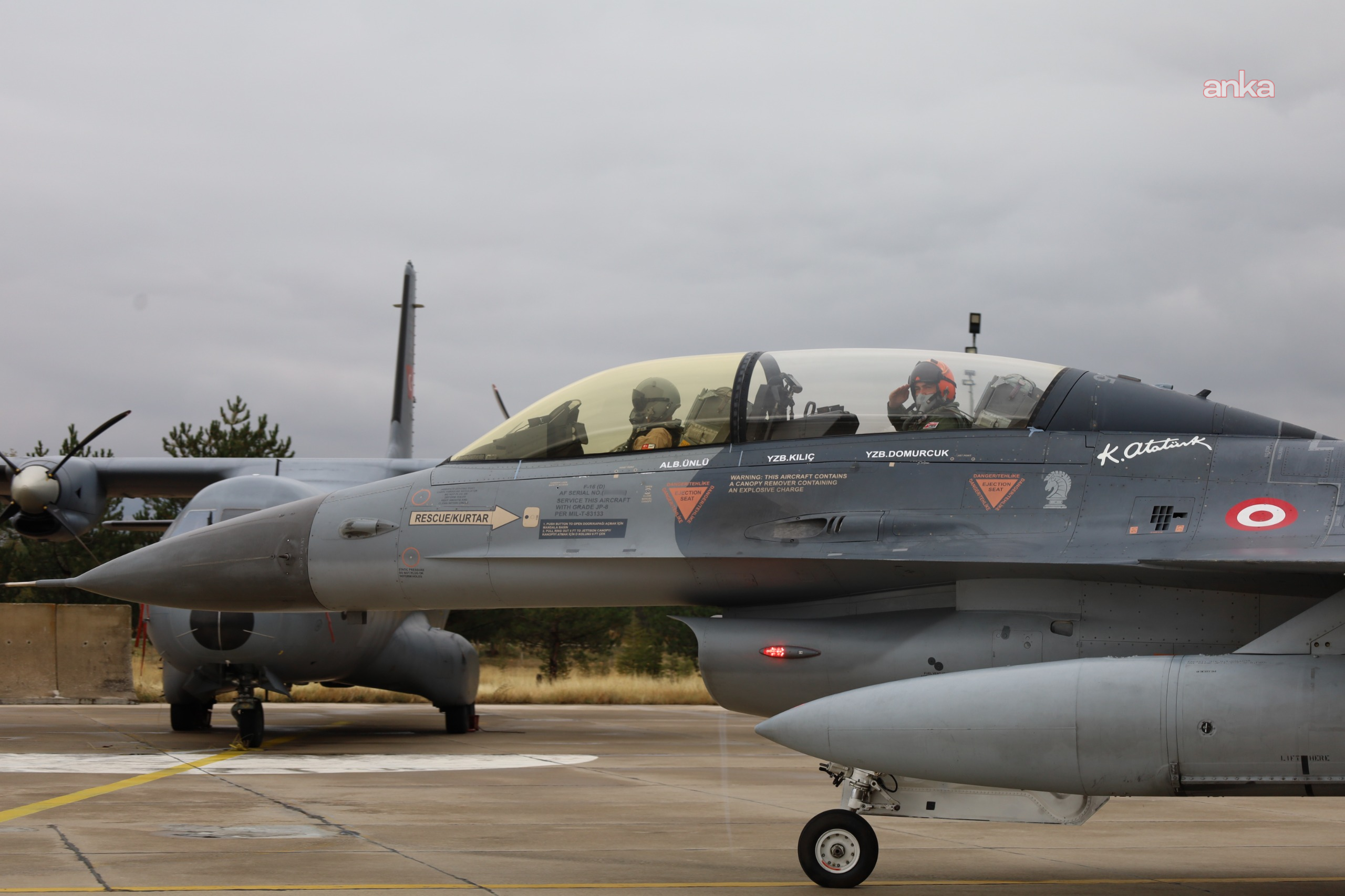 MSB: "403'üncü Test Filo Komutanlığı ilk uçuşunu F-16 ile gerçekleştirdi"