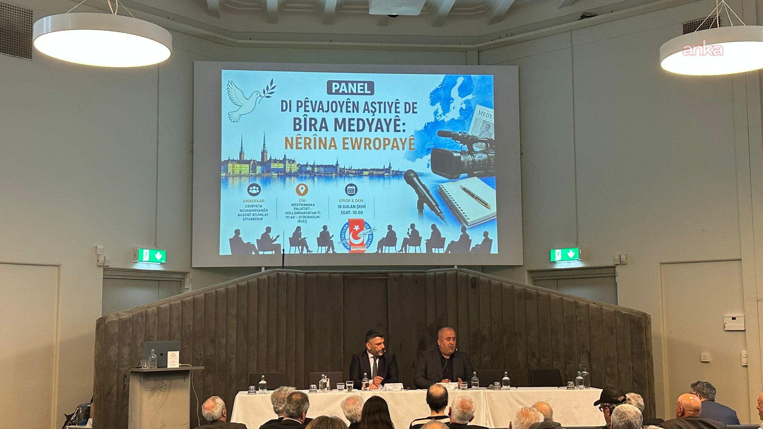 Güneydoğu Gazeteciler Cemiyeti’nin “Stockholm Paneli” sonuç bildirgesi yayımlandı