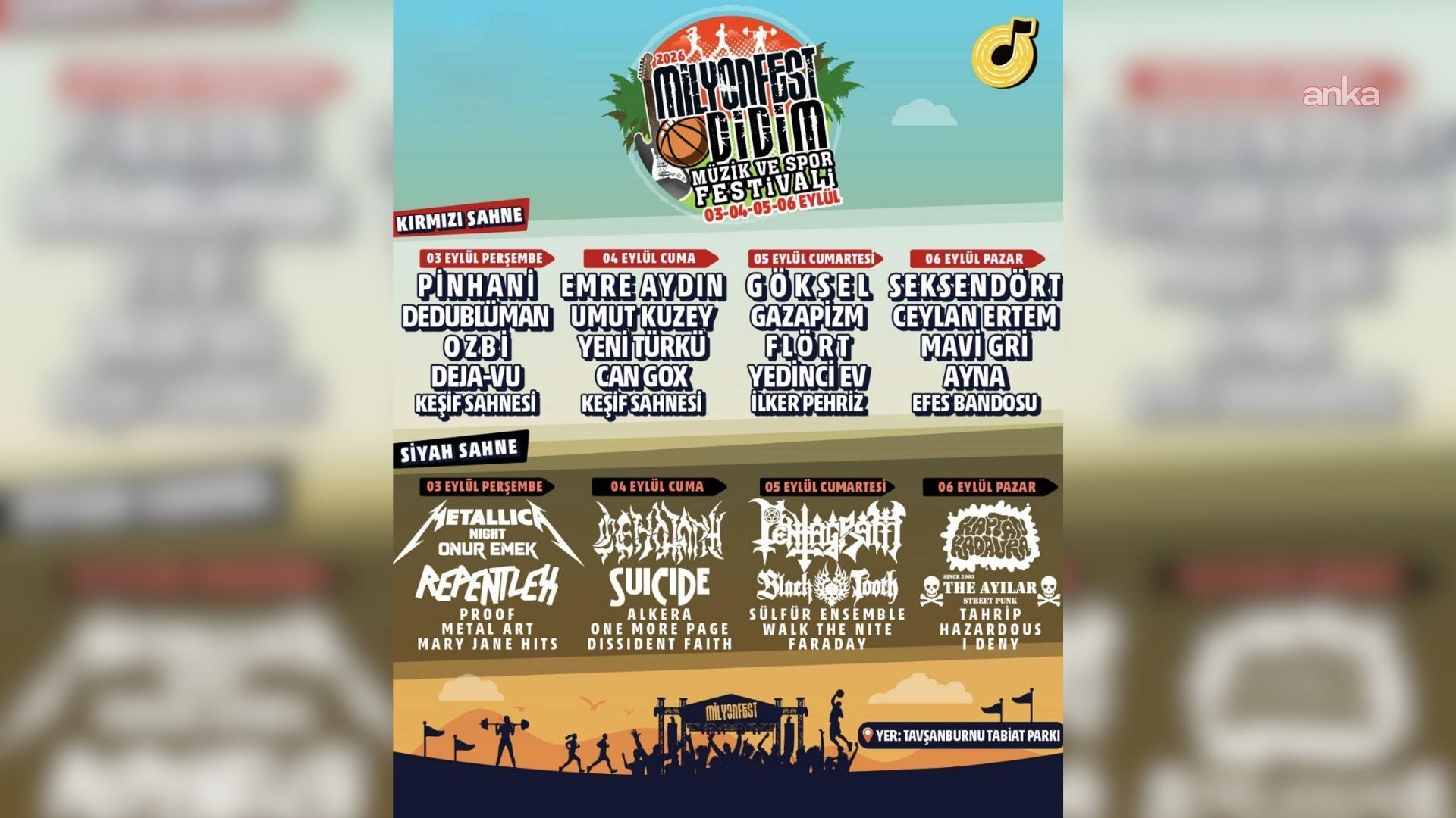 MilyonFest Didim'de ilk gün geride kaldı