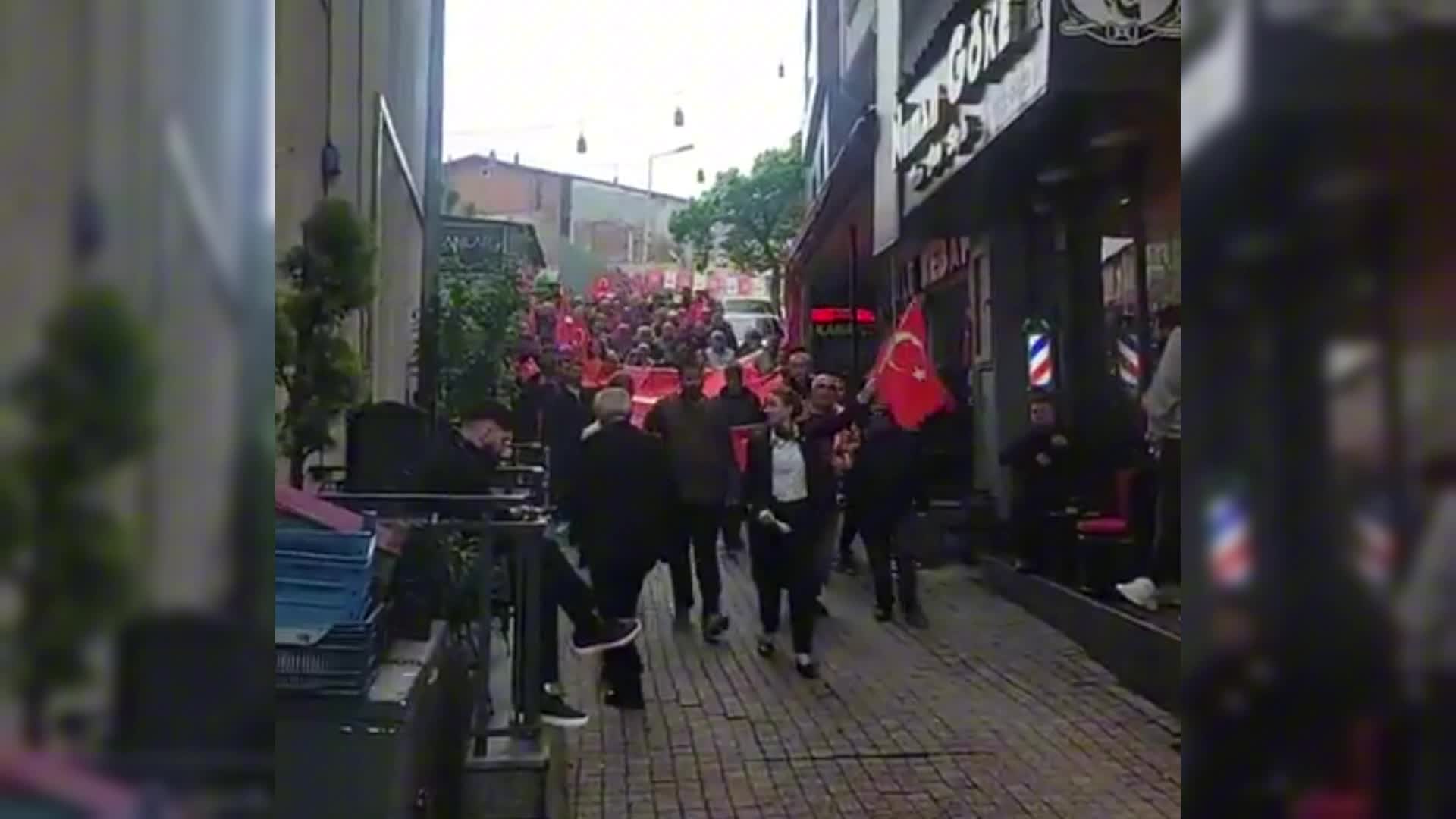 Karadeniz Ereğli'de CHP'lilerden mutlak butlan kararına tepki yürüyüşü