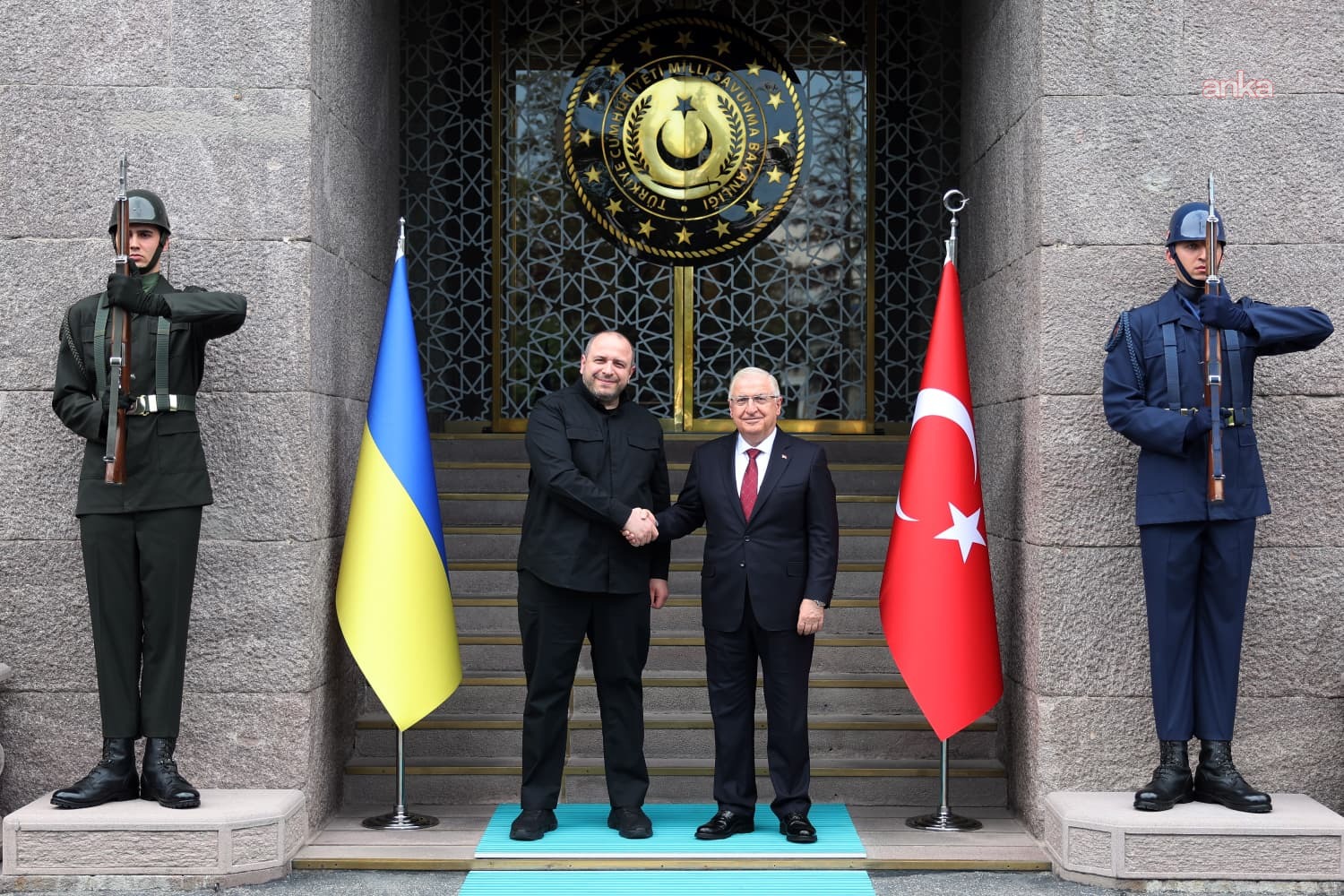 Bakan Güler, Rüstem Umerov ile görüştü