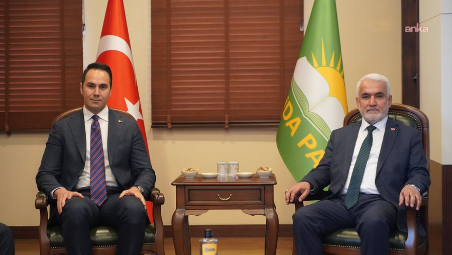 Doğru Yol Partisi Genel Başkanı Küpeli'den HÜDA PAR Genel Başkanı Yapıcıoğlu’na ziyaret