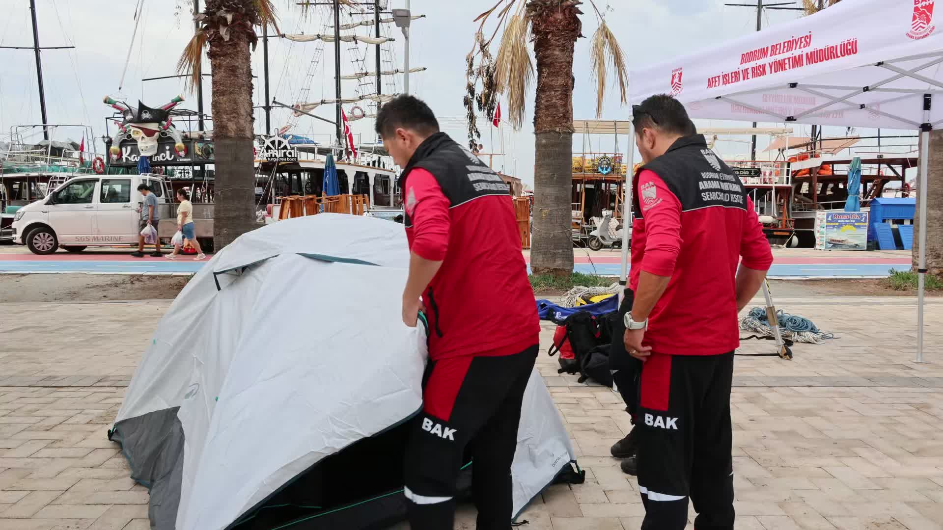 Bodrum’da afetlere karşı farkındalık etkinlikleri düzenlendi