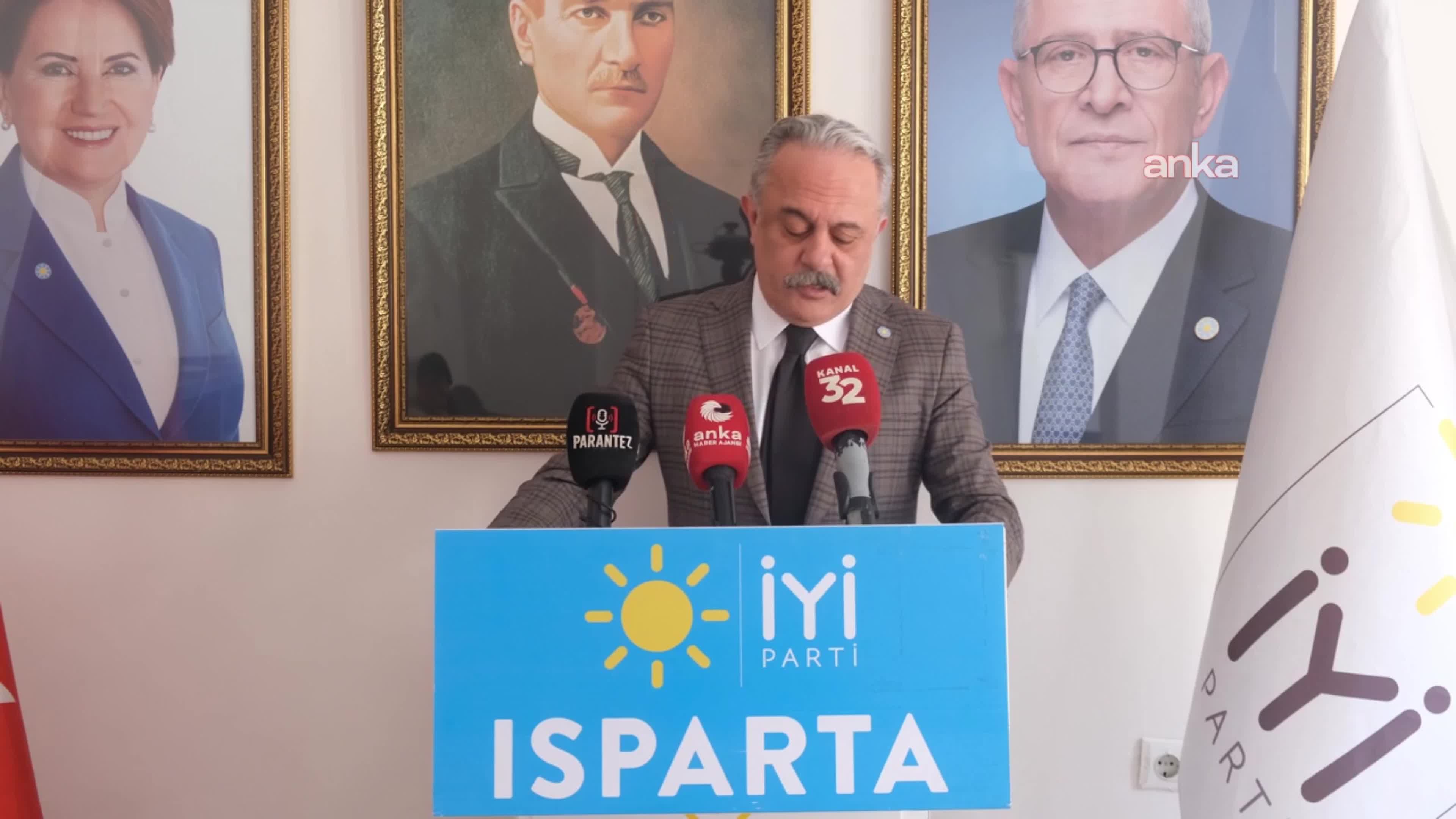 İYİ Parti Isparta İl Sözcüsü Baş: "80 liralık gül alım fiyatı kabul edilecek bir rakam değil"