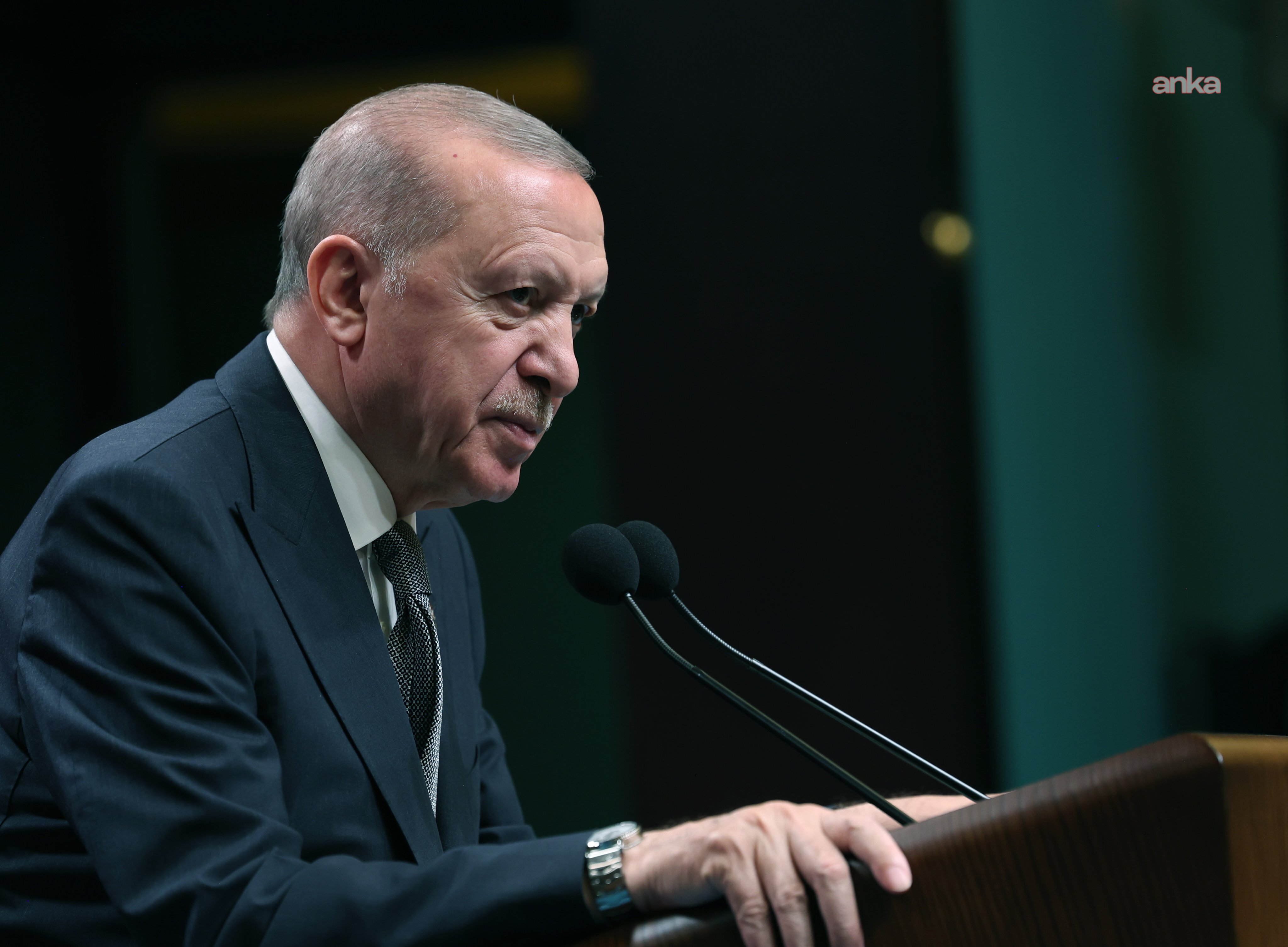 Cumhurbaşkanı Erdoğan: Türkiye'yi terör tehdidinden kalıcı olarak kurtarmayı hedefleyen bu adımın hayırlara vesile olmasını diliyorum