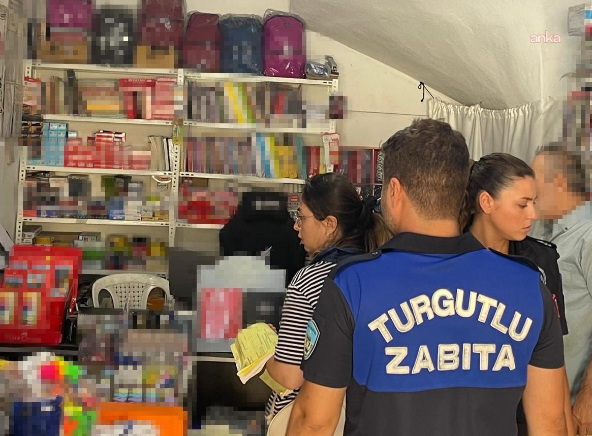 Turgutlu Belediyesi'nden kırtasiyelerde denetim