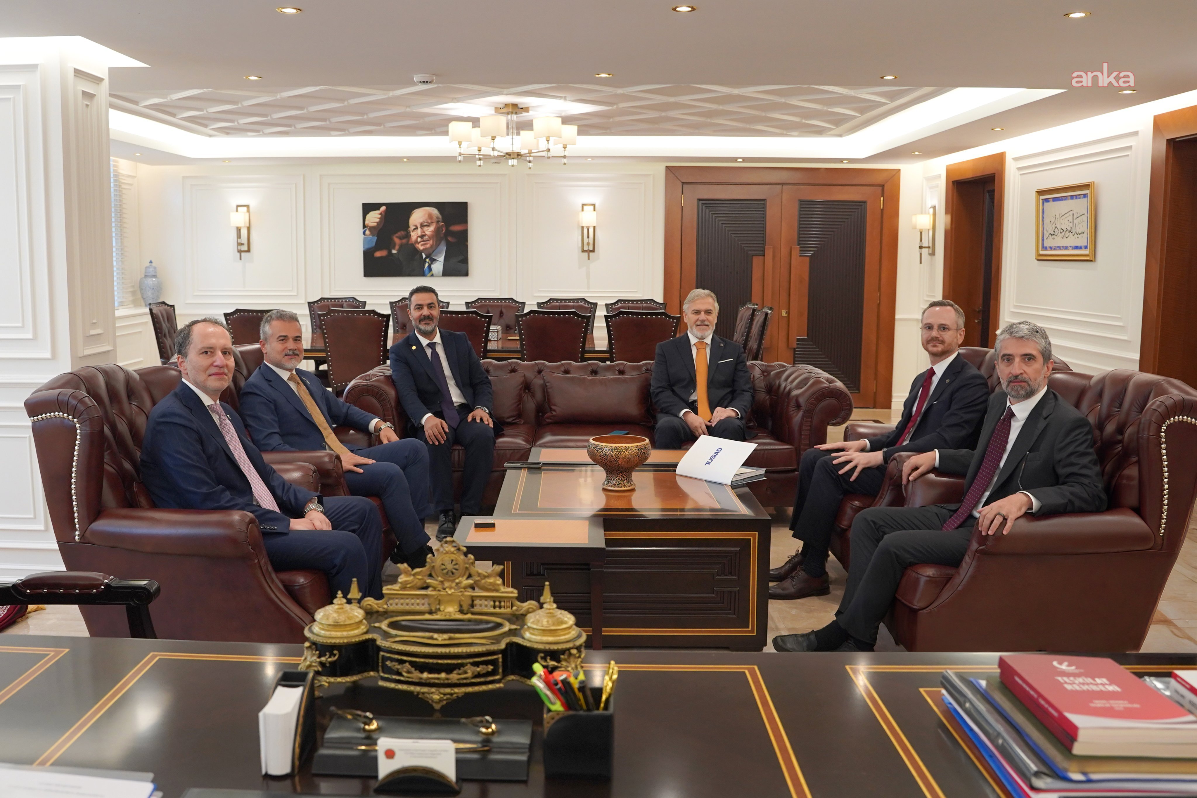 TÜSİAD'tan Fatih Erbakan'a ziyaret