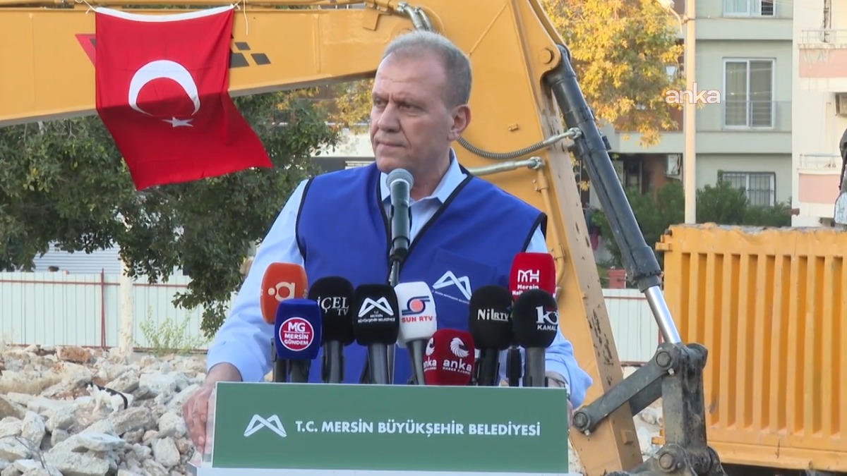 "Mezitli Kent Meydanı" projesinin temeli atıldı