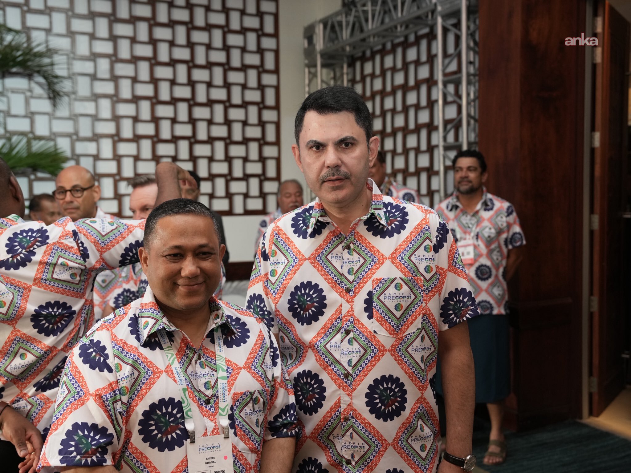 Murat Kurum, Fiji’de Nepal Dışişleri Bakanı Khanal ile görüştü