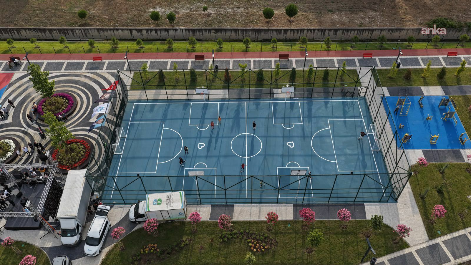 Balıkesir’de "Şüheda Parkı" görkemli bir törenle açıldı