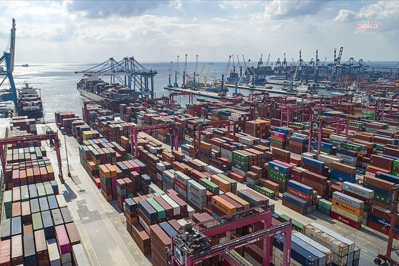 Dış ticaret açığı yüzde 13,6 arttı, 7 milyar 343 milyon dolara yükseldi