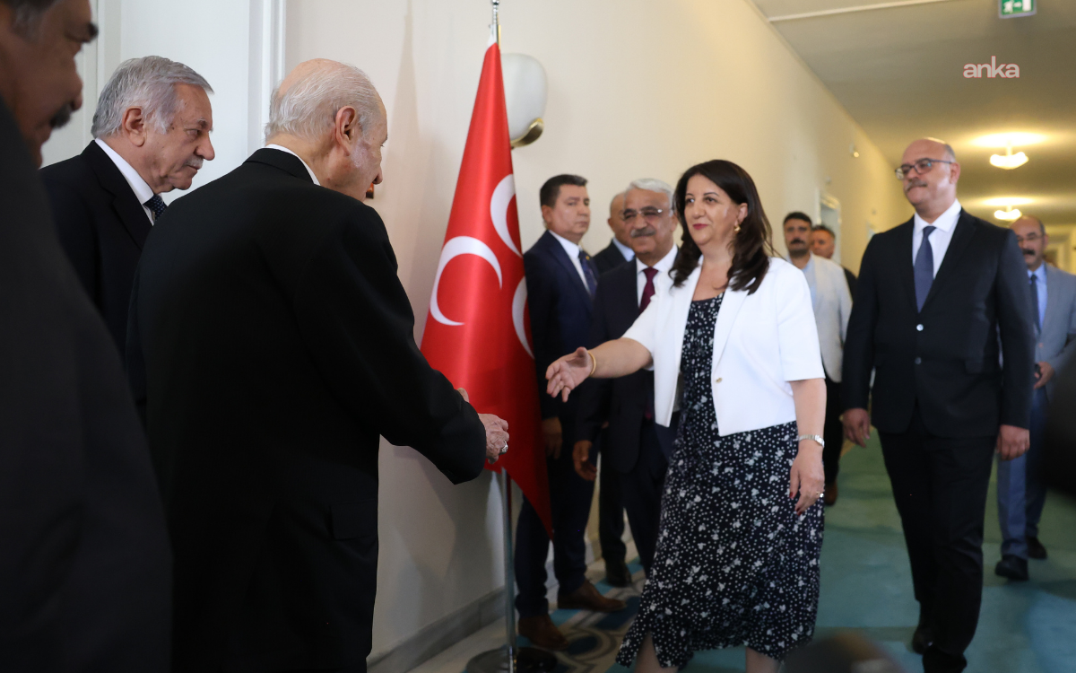 DEM Parti İmralı Heyeti, MHP Genel Başkanı Devlet Bahçeli ile görüştü