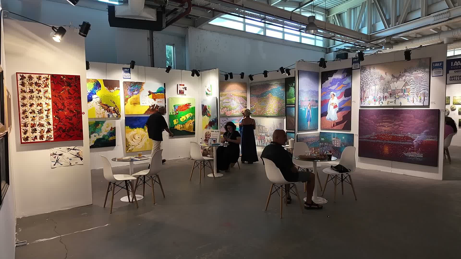 Sanat dünyası, 8. Bodrum Uluslararası Sanat Fuarında buluştu