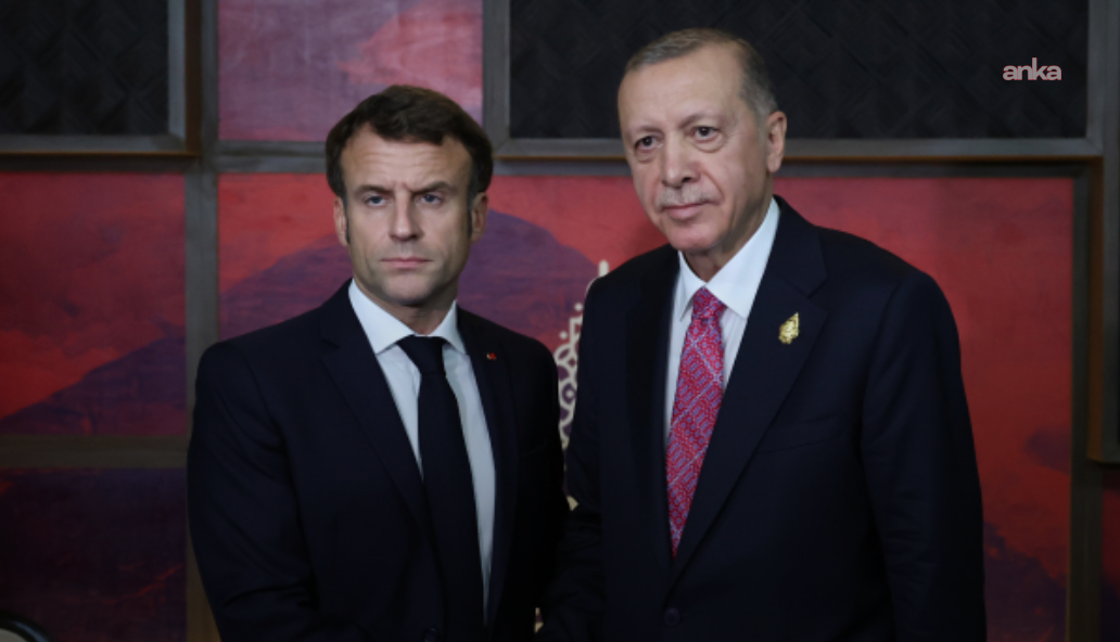 Cumhurbaşkanı Erdoğan, Fransa Cumhurbaşkanı Macron ile telefonda görüştü