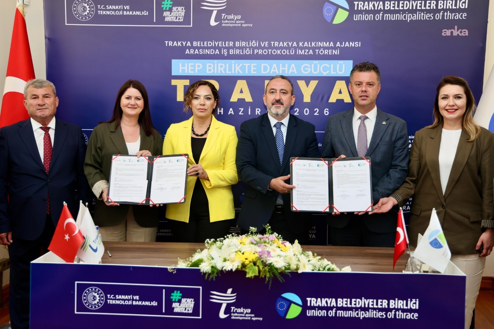 Trakya Belediyeler Birliği ile Kalkınma Ajansı arasında iş birliği