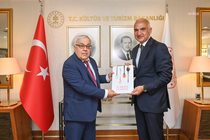Rusya Federasyonu’nun Ankara Büyükelçisi Verşinin, Kültür ve Turizm Bakanı Ersoy'u ziyaret etti