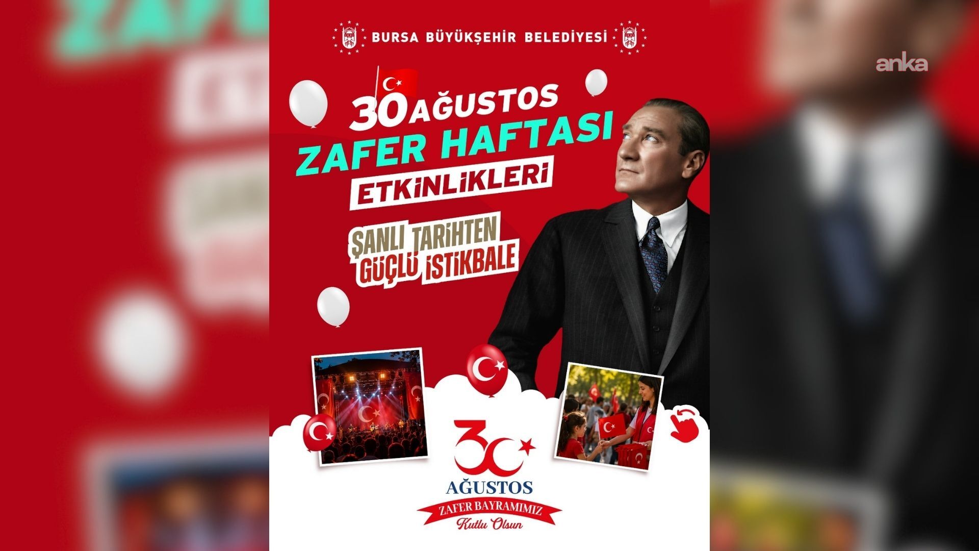 Bursa’yı Zafer Bayramı coşkusu saracak