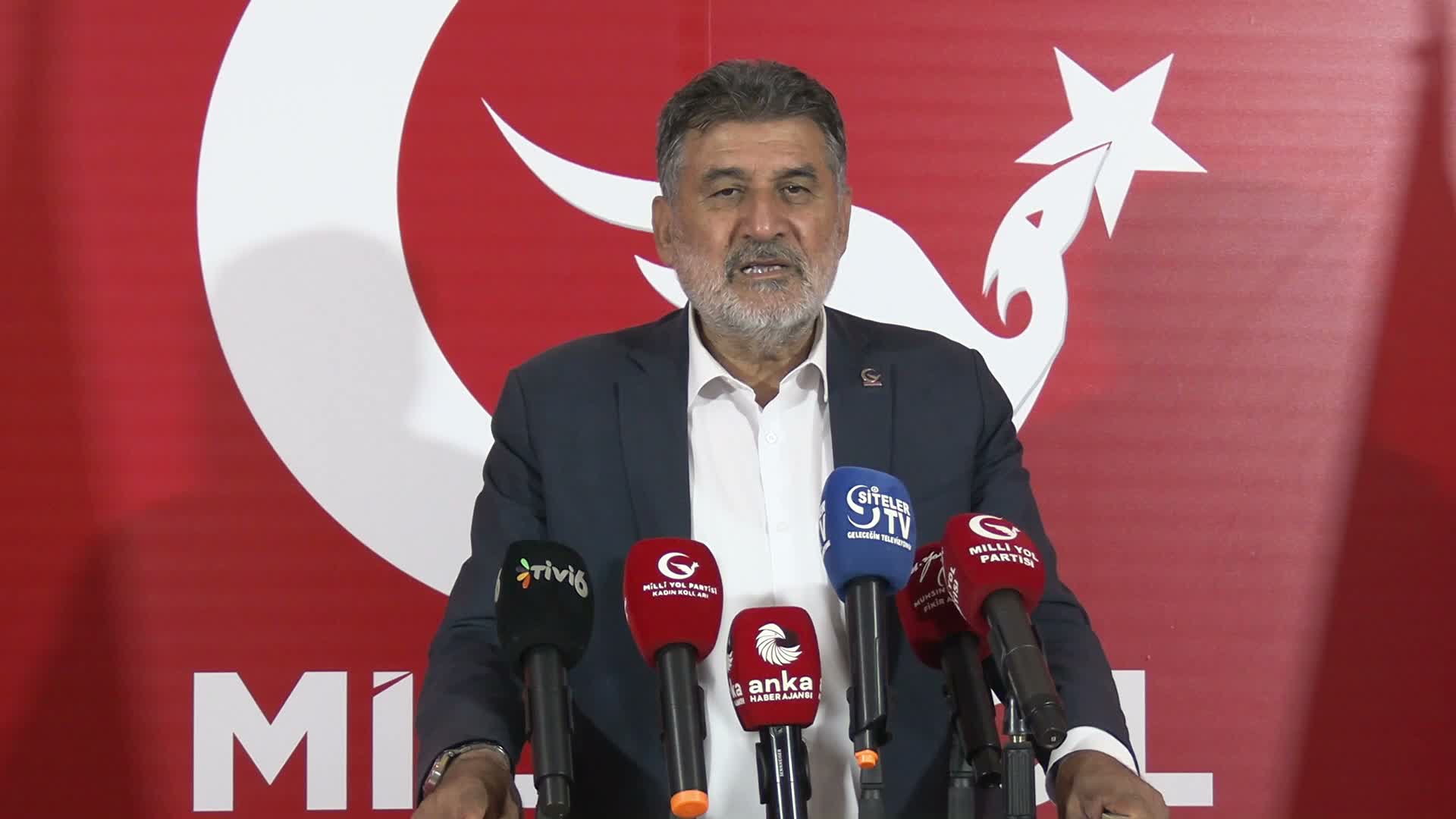 Milli Yol Partisi Genel Başkanı Çayır: "Birilerini gece yarısı baskınla alıyorsun. Peşinen hükümlü kılıyorsun. Bu adalet mi?"