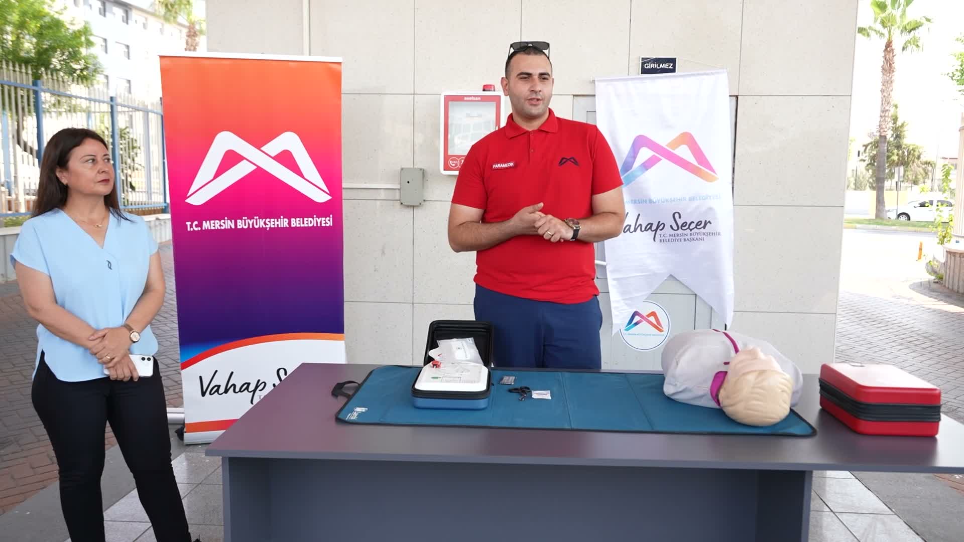 Mersin Büyükşehir Belediyesi’nden OED cihazı eğitimi