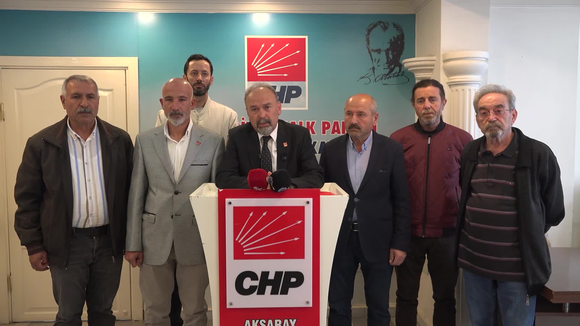 CHP Kurultayı'na iptal kararı... CHP Aksaray İl Başkanı Özdemir: "Partiyi kimseye teslim etmeyeceğiz"