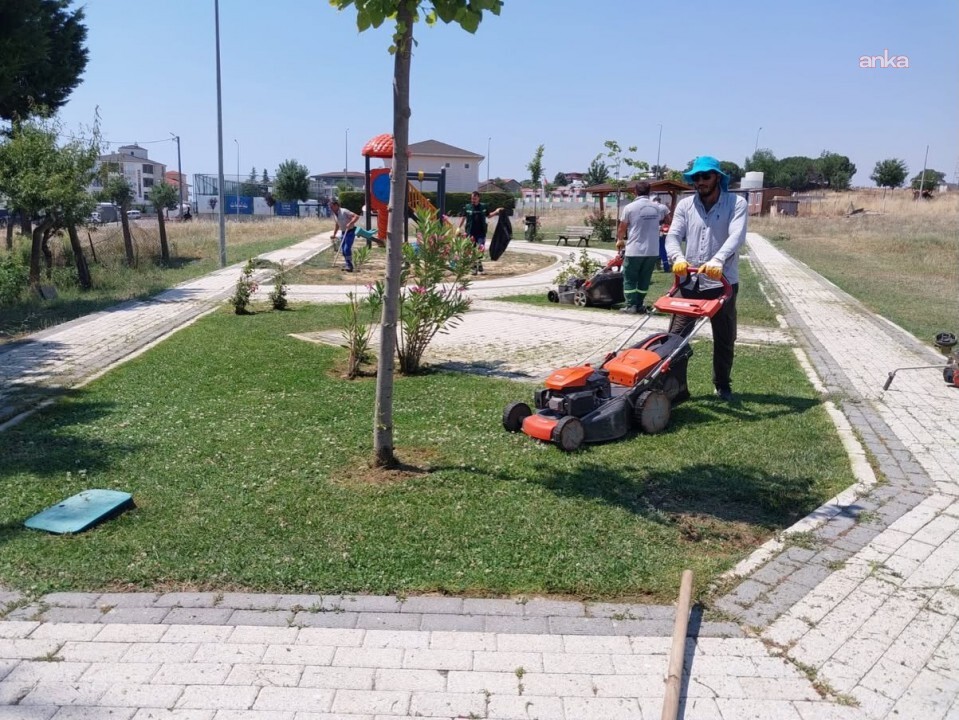 Silivri Belediyesi ekipleri, kent genelinde bakım çalışmalarını sürdürüyor