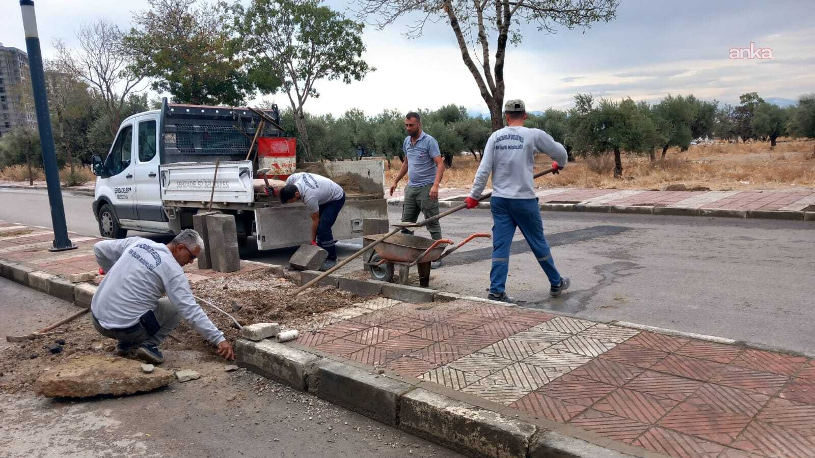Şehzadeler’de altyapı çalışmaları sonrası bozulan yollar yenileniyor