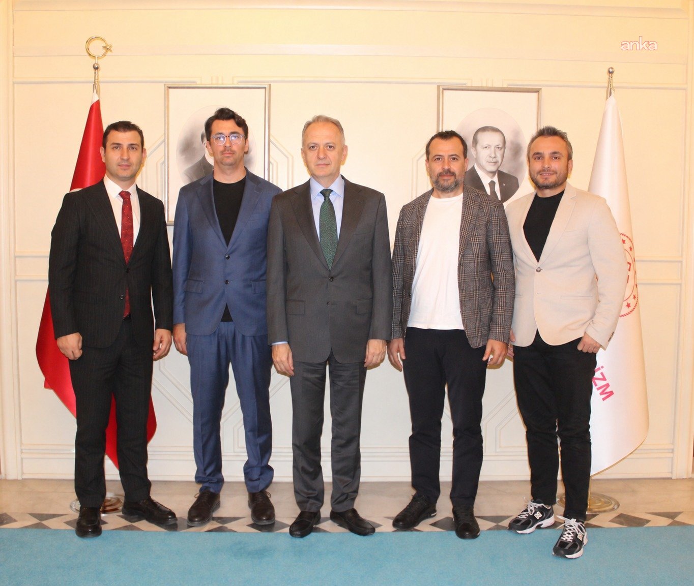 Kültür ve Turizm Bakan Yardımcısı Yazgı, sinema sektörü temsilcileriyle görüştü