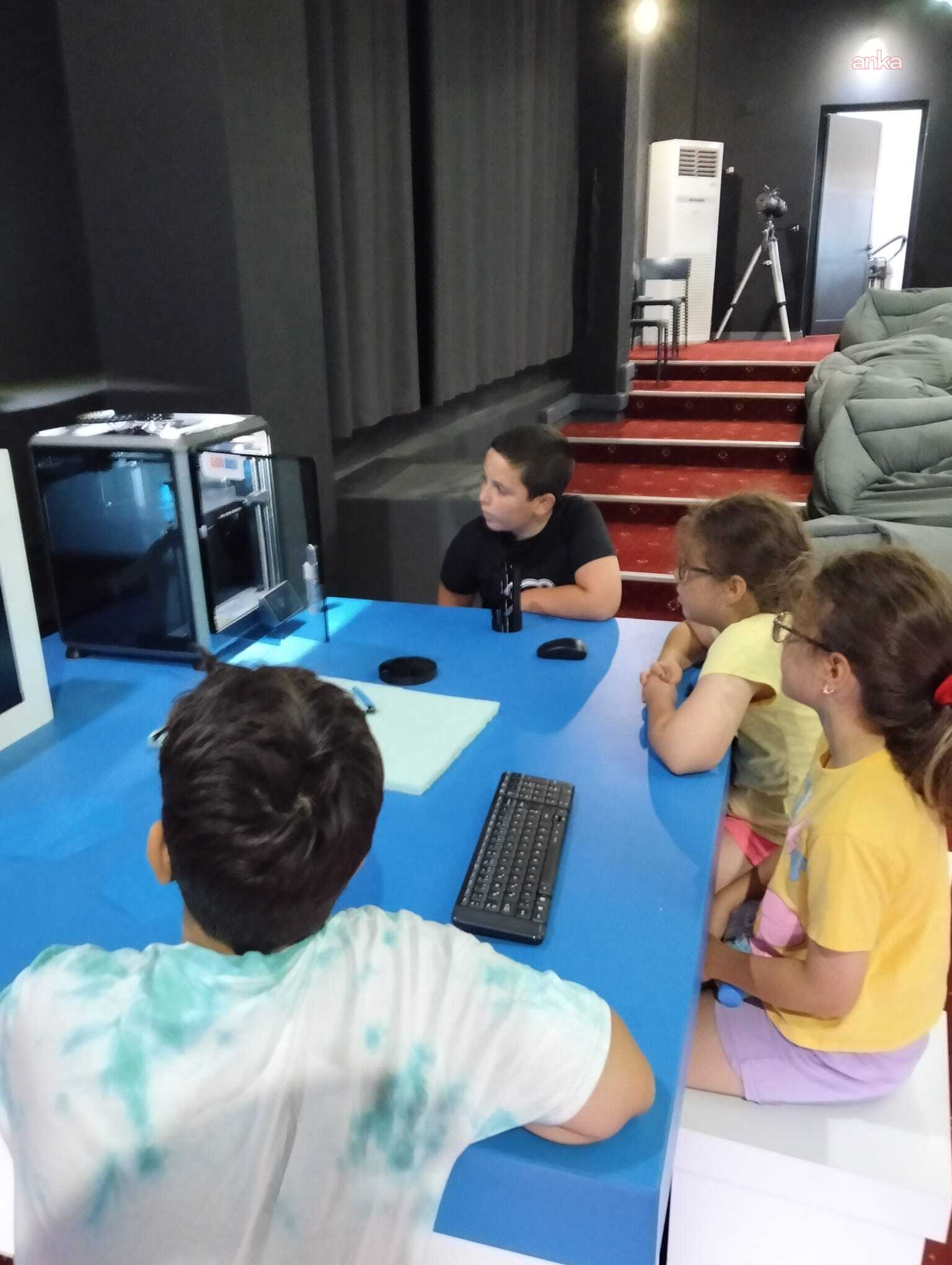 Konak’ta çocuklara 3D tasarım ve üretim fırsatı