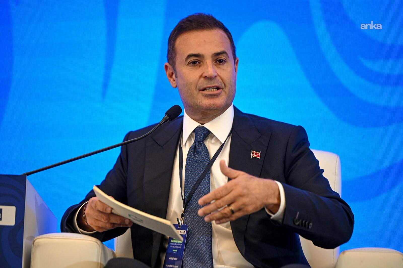 Ahmet Akın "COP31 Yolunda İklim Dirençli Şehirler Zirvesi"nde konuştu: Şehirlerimizi daha dirençli hale getirmek zorundayız
