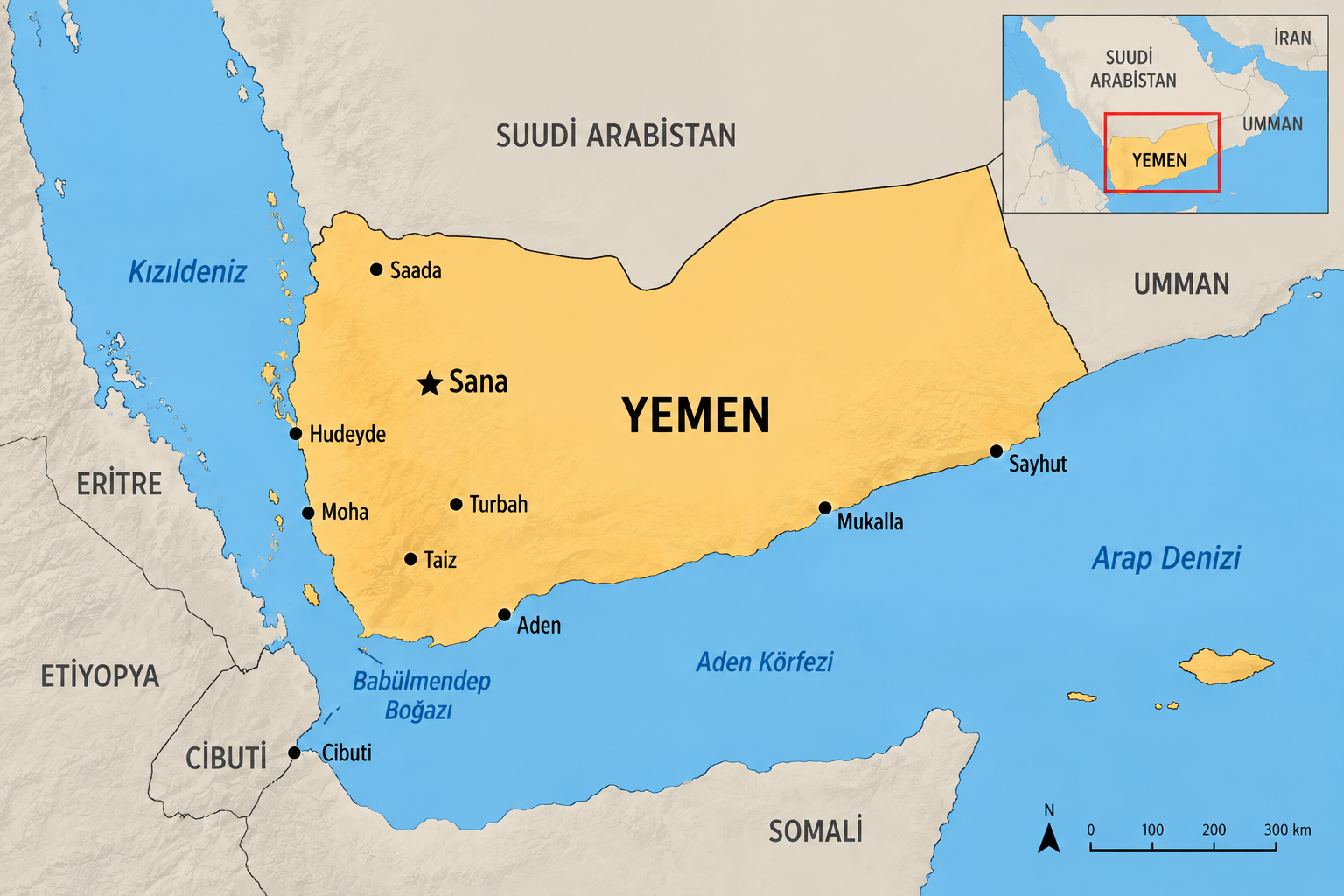 Husiler Yemen’de Taiz’e giden stratejik Turbah kasabasını da ele geçirdi