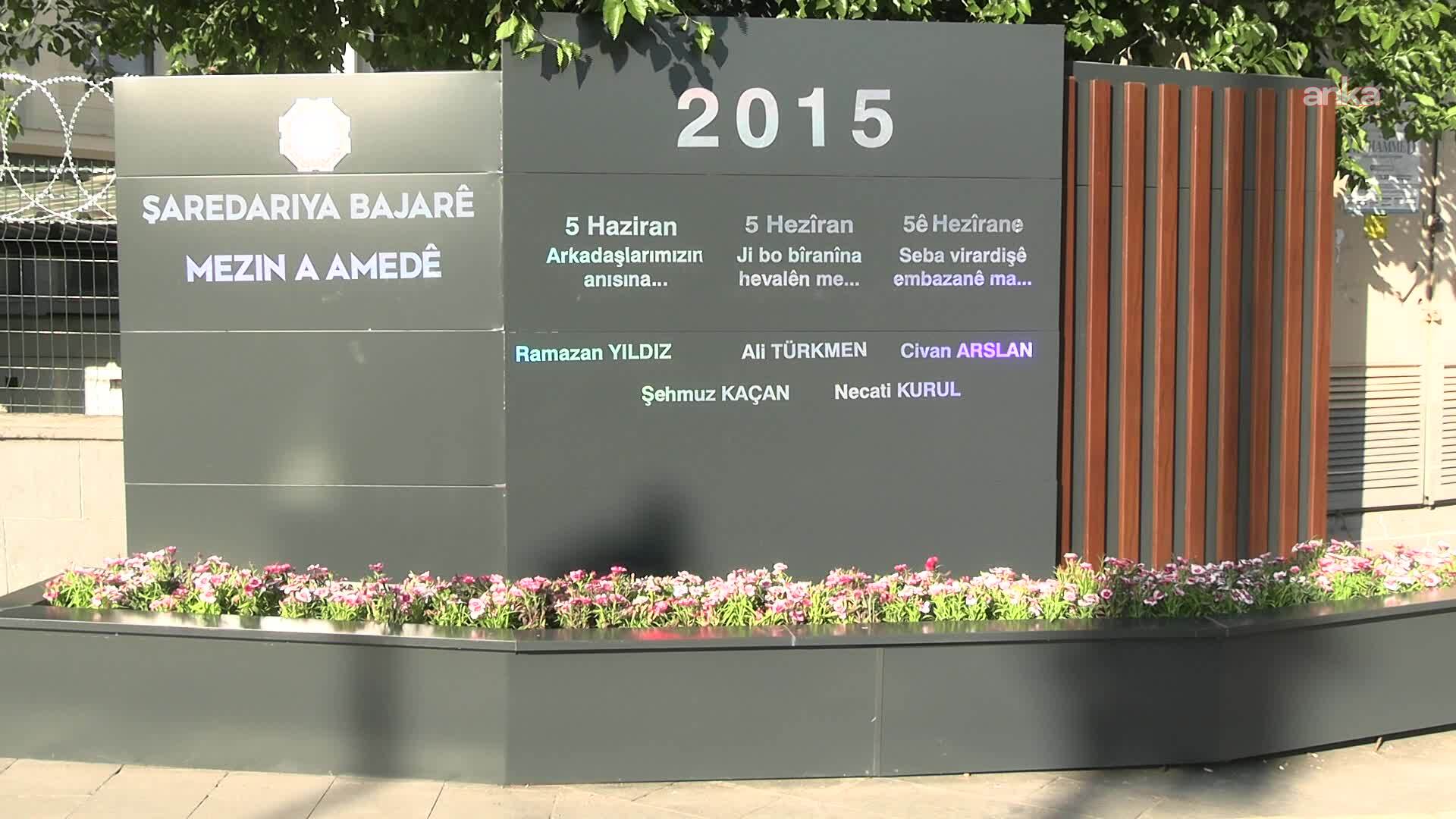 Diyarbakır’da 2015'te bombalı saldırının yapıldığı İstasyon Meydanı “Hafıza Mekana” dönüştürülüyor