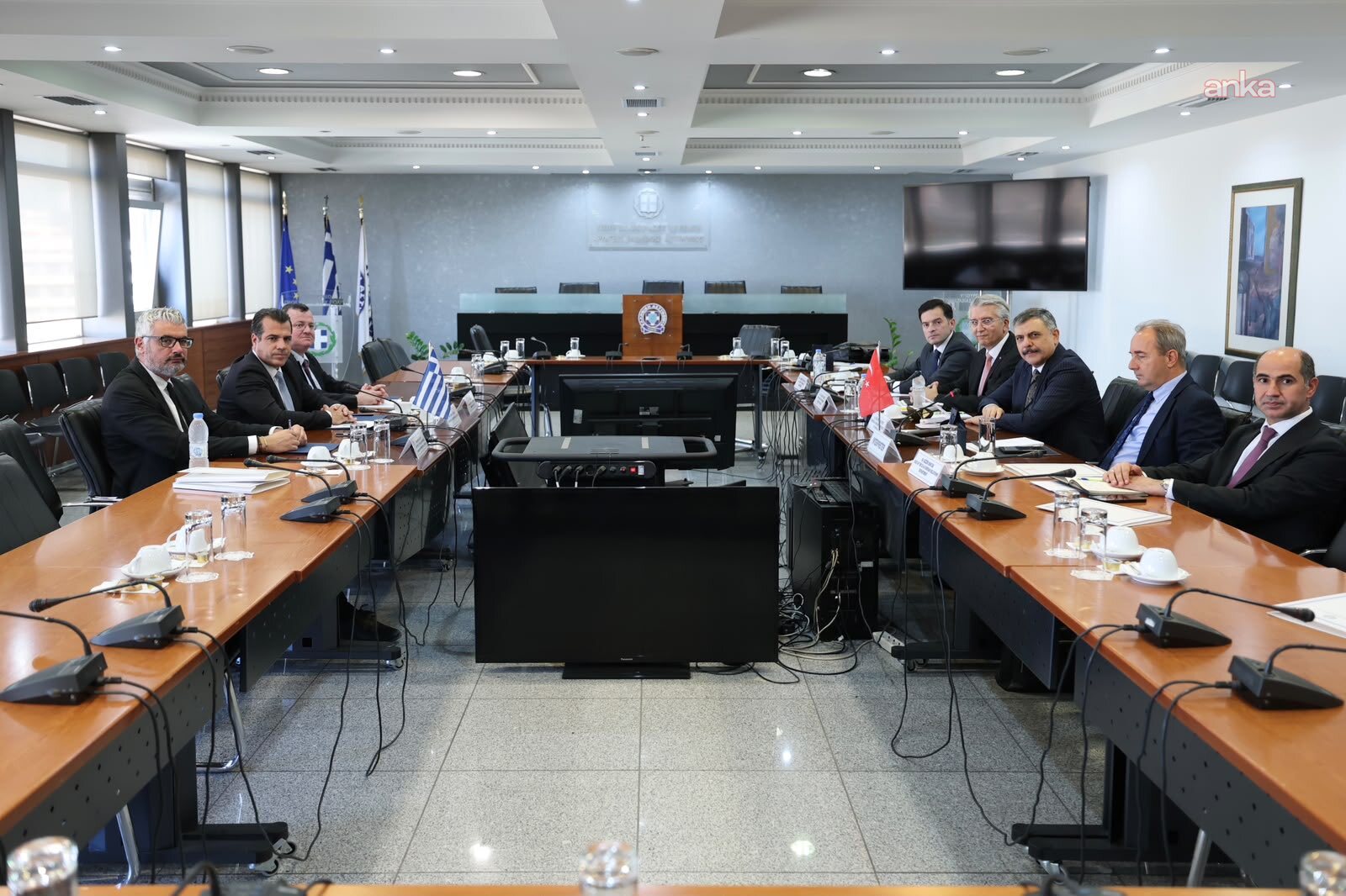 İçişleri Bakanı Çiftçi, Yunanistan Göç ve İltica Bakanı Plevris ile görüştü: Göç yönetimi politikaları ve iş birliği değerlendirildi