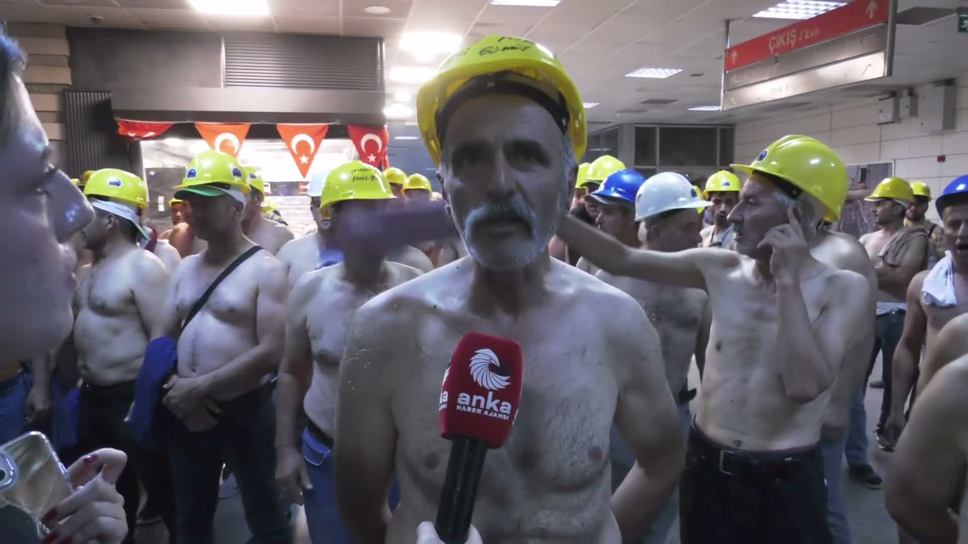 Elazığ Eti Gümüş işçileri Ankara'daki eylemlerini sürdürüyor