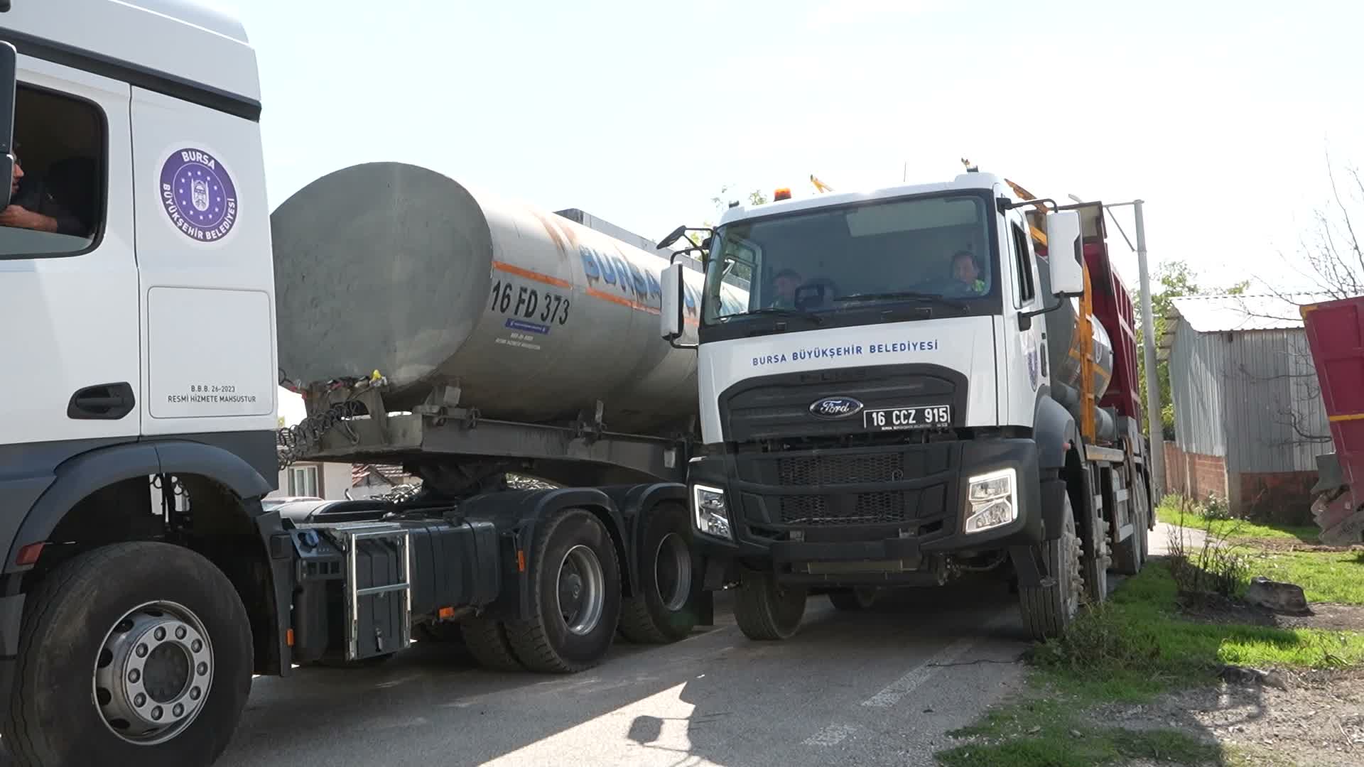 Bursa Büyükşehir Belediyesi'nden Yenişehir'e 5 kilometrelik yol