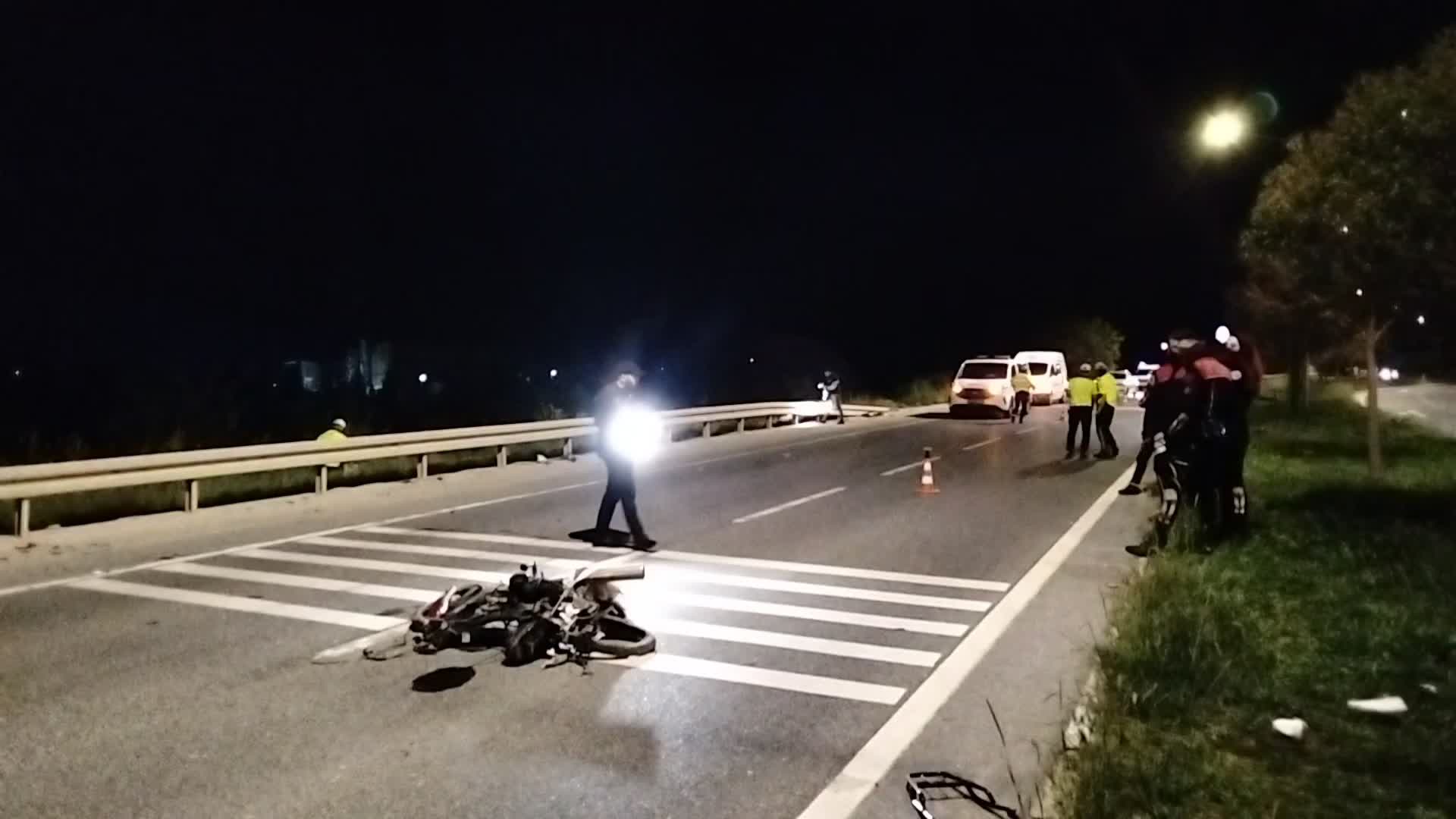 Bilecik’te otomobil ile motosiklet çarpıştı: 1 ağır yaralı