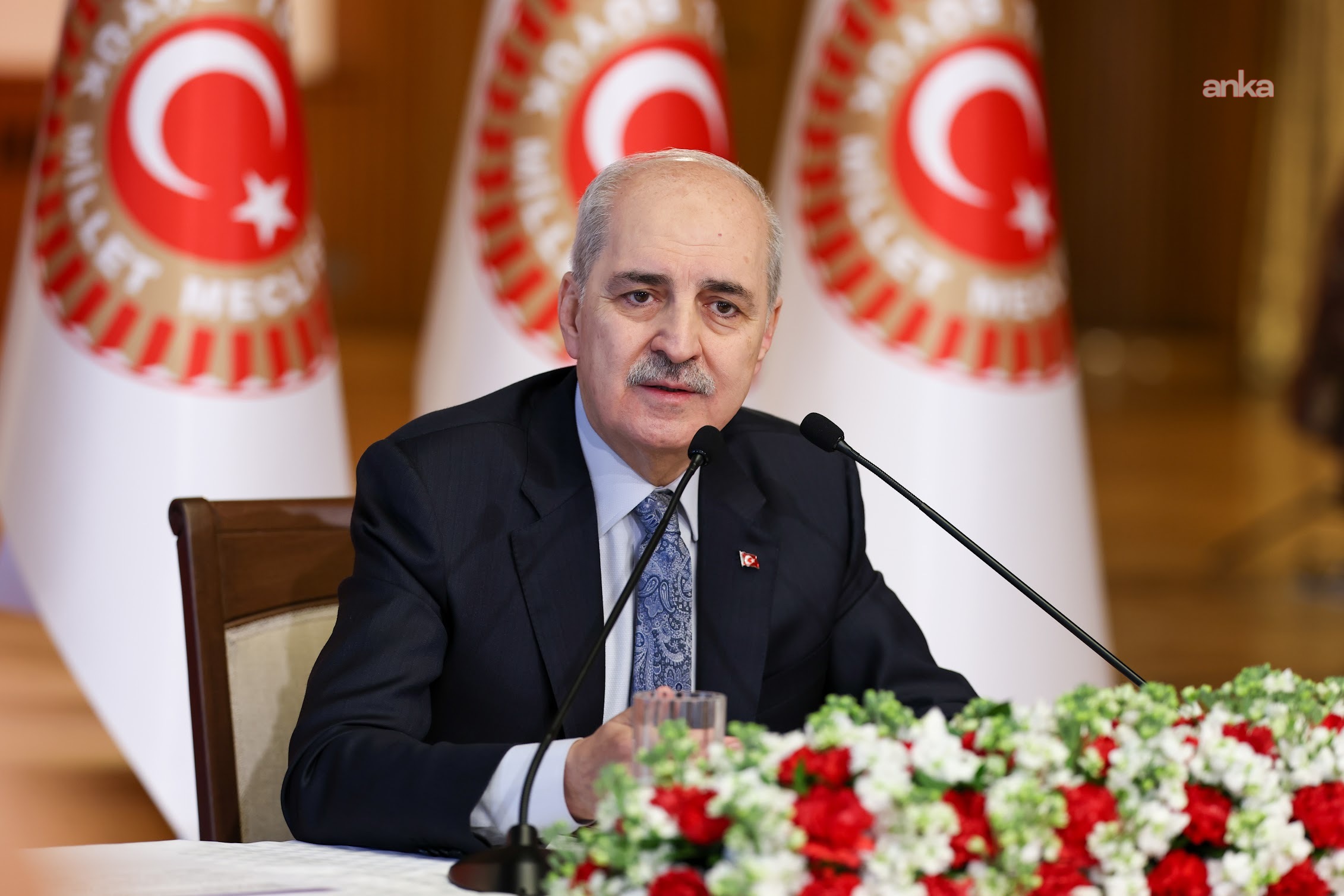 TBMM Başkanı Kurtulmuş’tan siyasi partilere “çerçeve yasa” turu