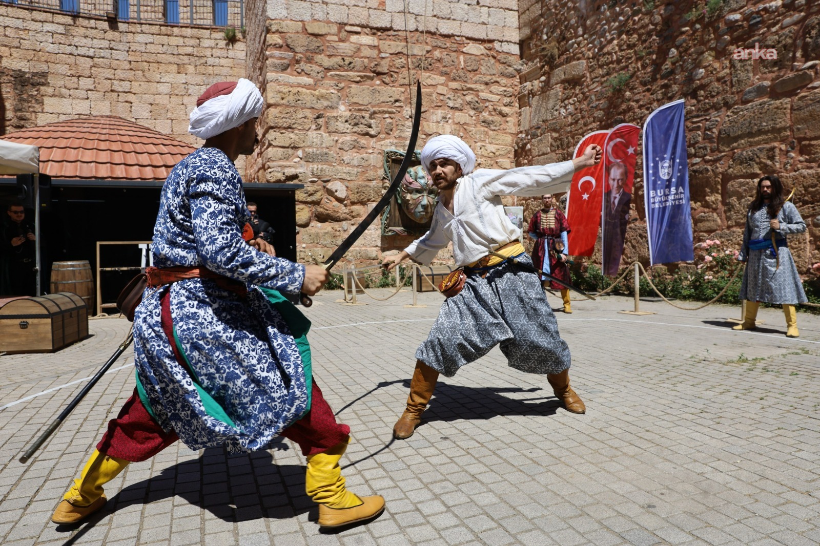 Geleneksel Türk Kılıcı Turnuvası, Bursa Zindankapı'da gerçekleştirildi