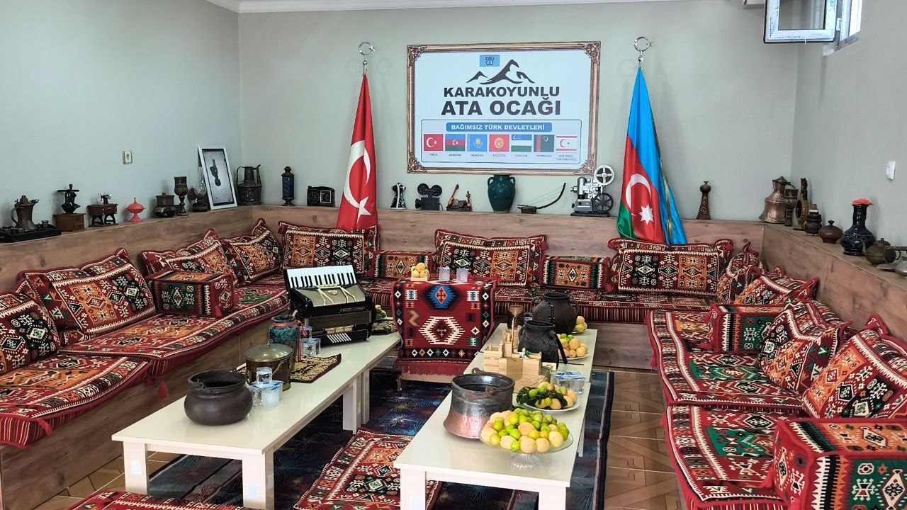 Iğdır'da kurulan Karakoyunlu Ata Ocağı Kültür Evi ve Tarım Müzesi ilgi görüyor