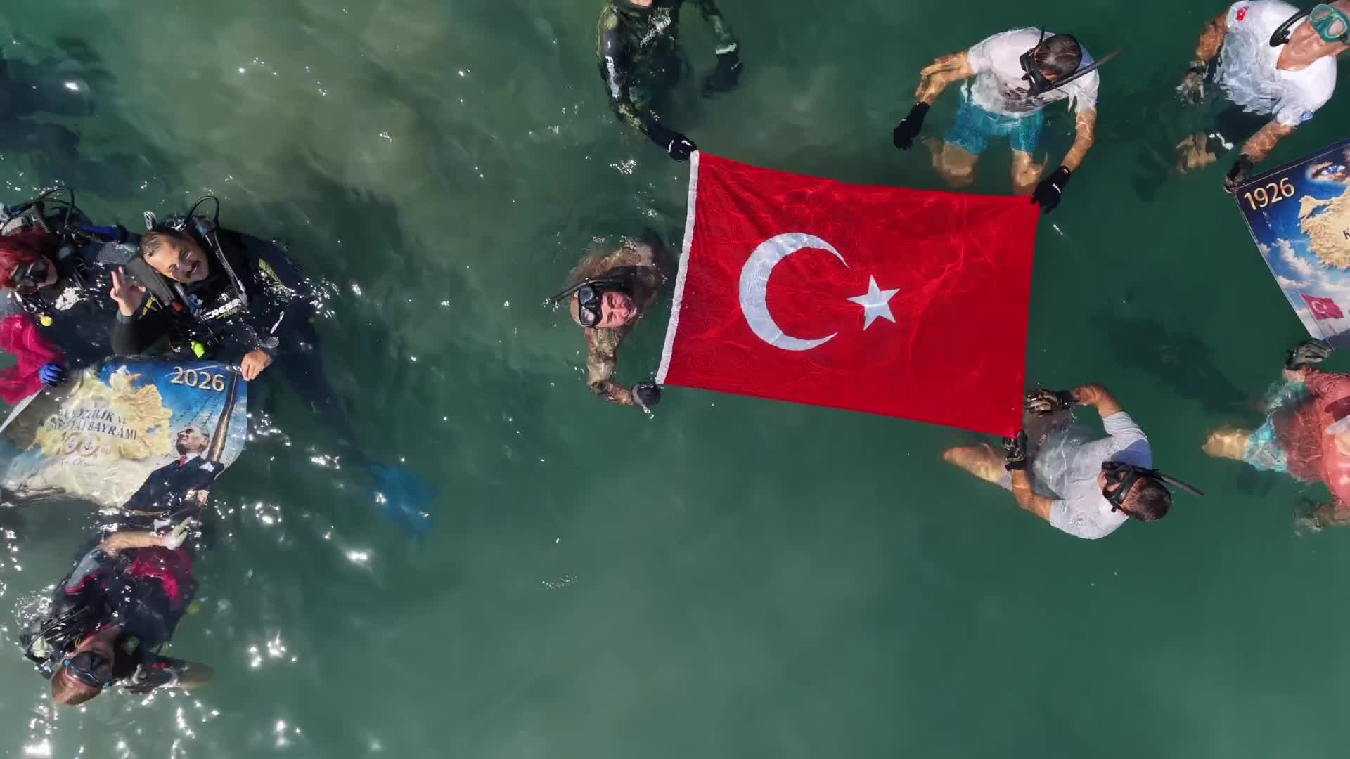 Bodrum Belediyesi'nden Gümbet'te “Deniz Dibi Temizliği” etkinliği