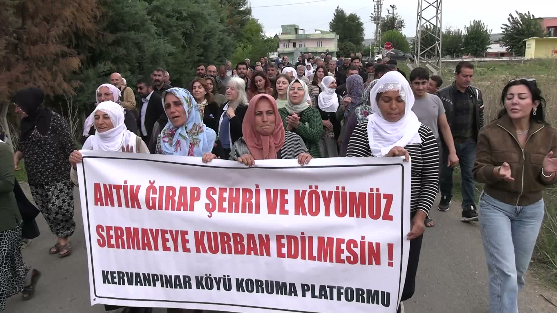 Diyarbakır’da GES protestosu