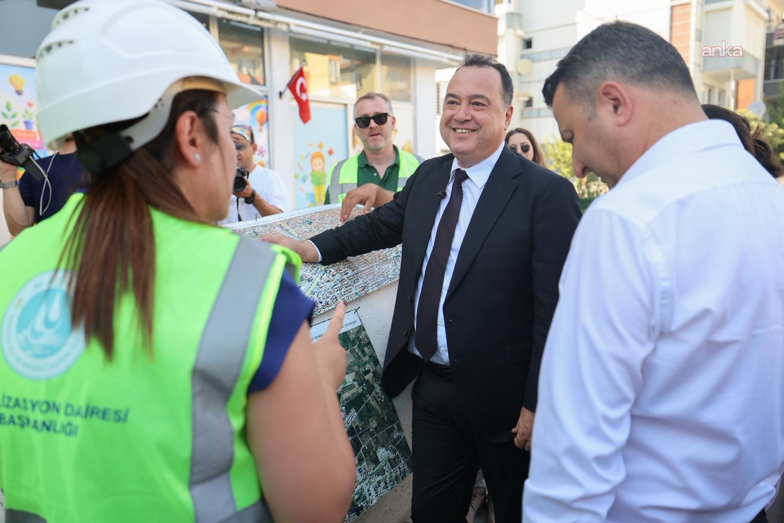 Manisa Büyükşehir Belediye Başkanı Dutlulu, ilçelerdeki yatırımları yerinde inceledi