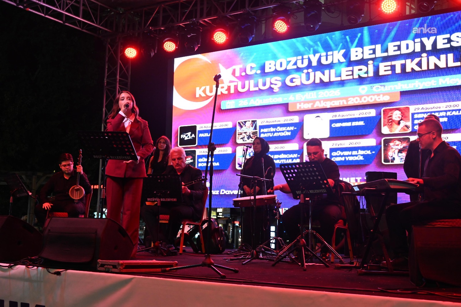 Bozüyük’te “Kurtuluş Günleri” etkinlikleri konserlerle devam ediyor