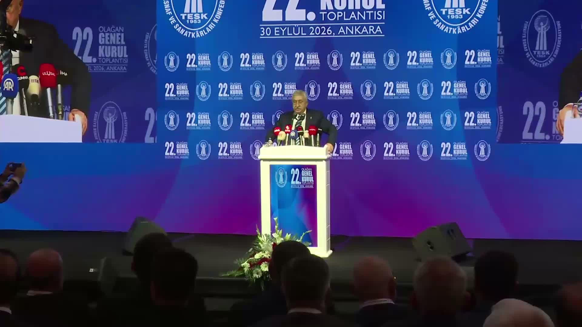 TESK 22. Olağan Genel Kurulu... Genel Başkan adayı Yiğiner: Biz sadece hizmet için aday olduk