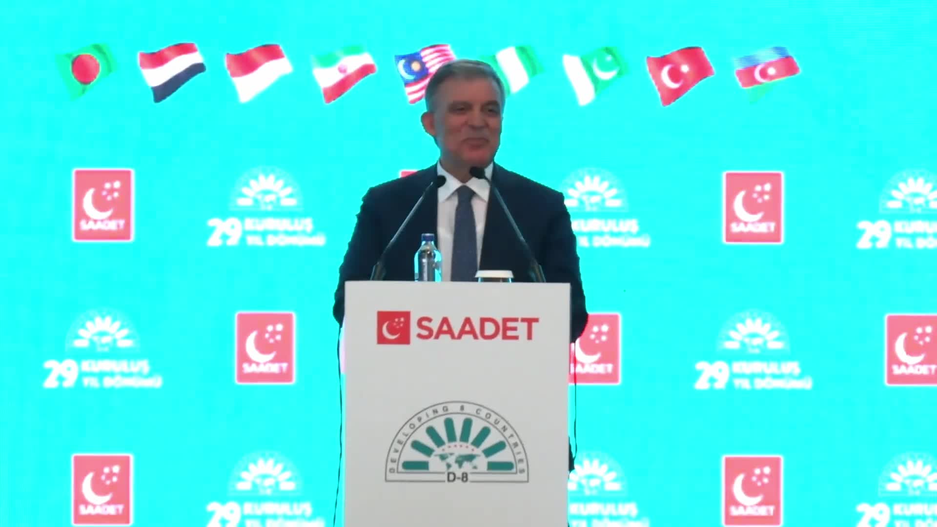 D-8'in 29. Kuruluş Yıl Dönümü… 11. Cumhurbaşkanı Abdullah Gül: Ortaya çıkan ABD-İran mutabakatı memnuniyet verici